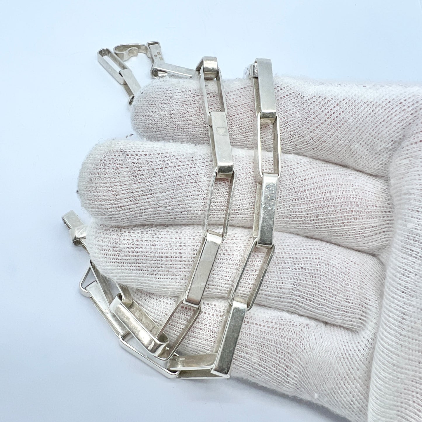 Gösta Christofferson, Sweden 1984. Vintage Sterling Silver Necklace.