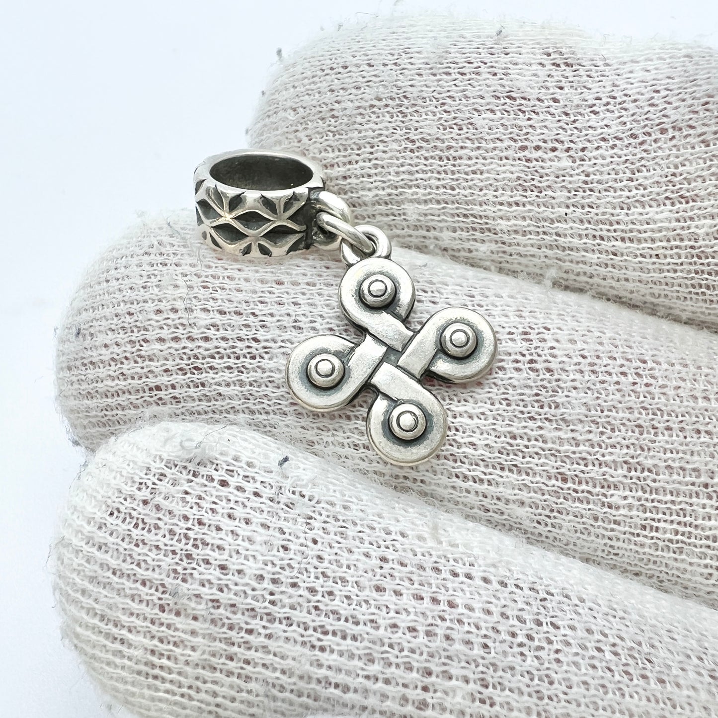 Kalevala Koru, Finland. Vintage Sterling Silver Charm Pendant.