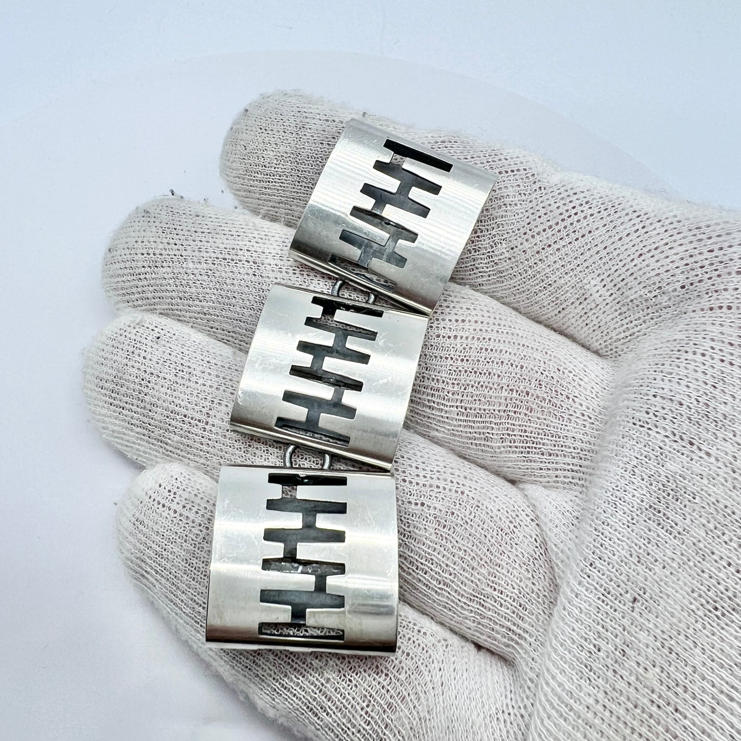 Elis Kauppi, Kupittaan Kulta Finland 1968. Solid Silver Pendant.