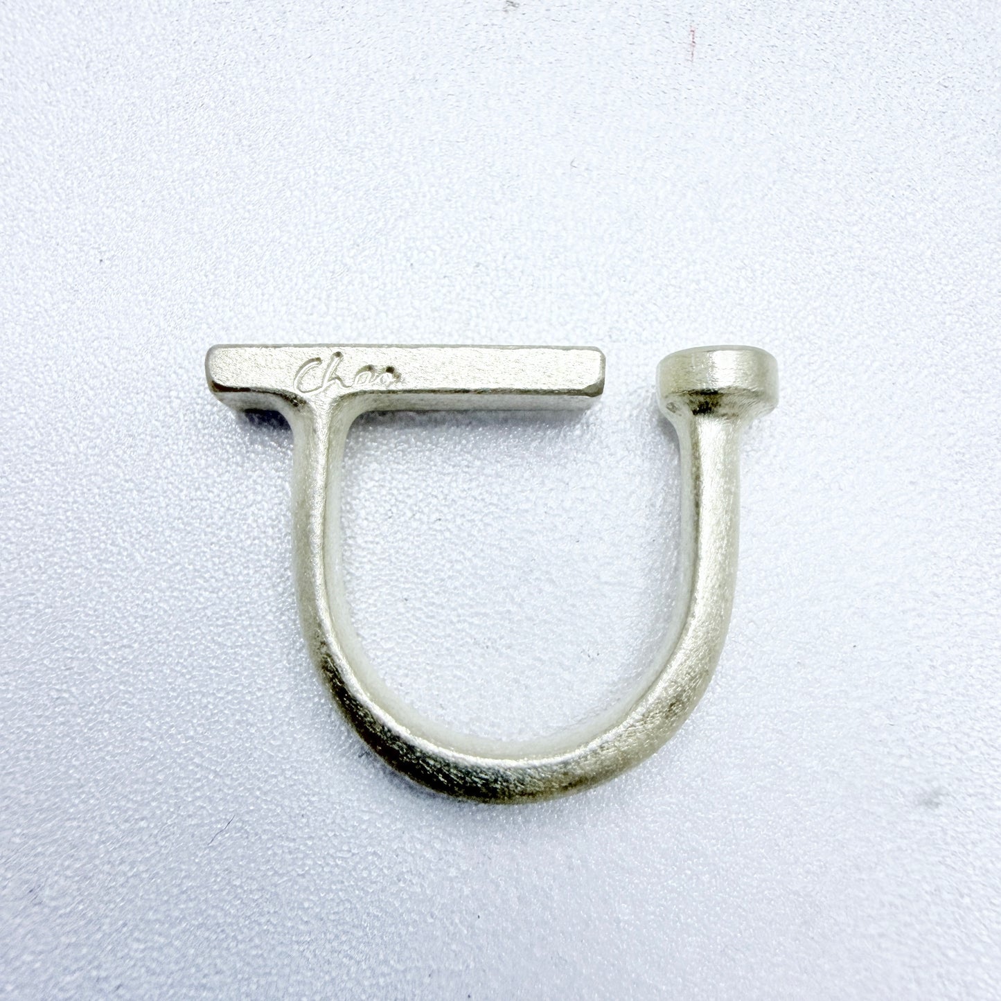 Chao & Eero, Finland Sterling Silver Exclamation Mark Ring