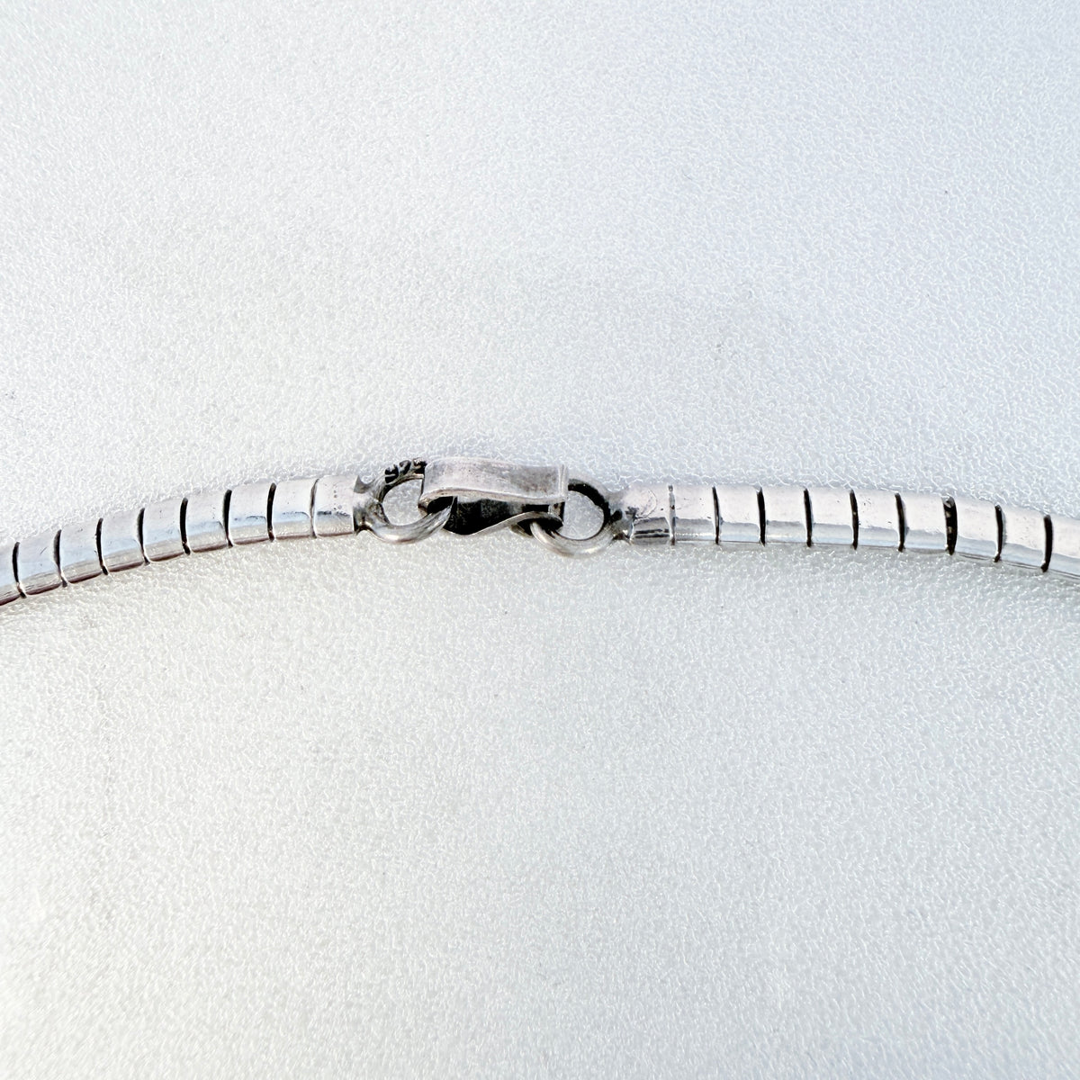 Vintage Sterling Silver Ram Head Pendant Necklace.