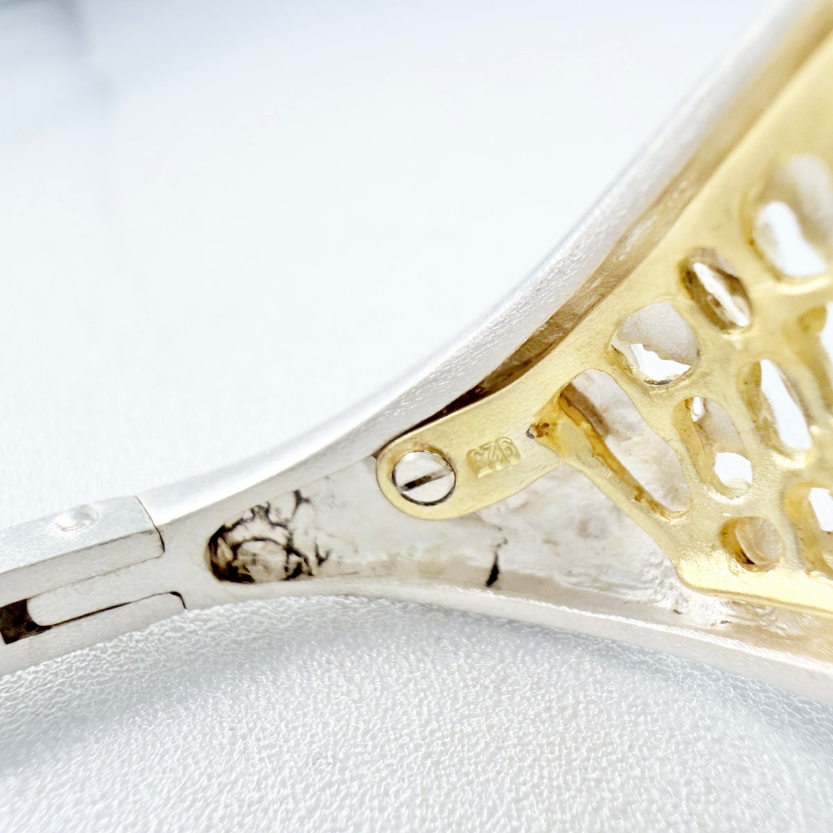Bijou Jeunesse by Gunthner, Pforzheim, Germany. Vintage Sterling Silver Bracelet.
