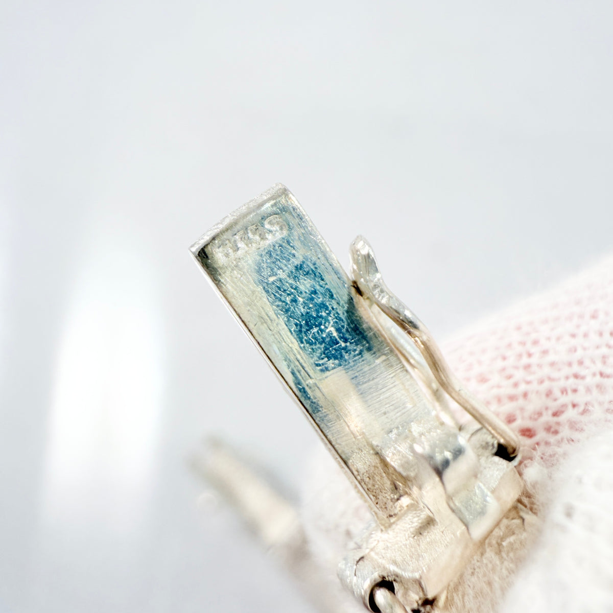 Vintage Solid Silver Link Bracelet.