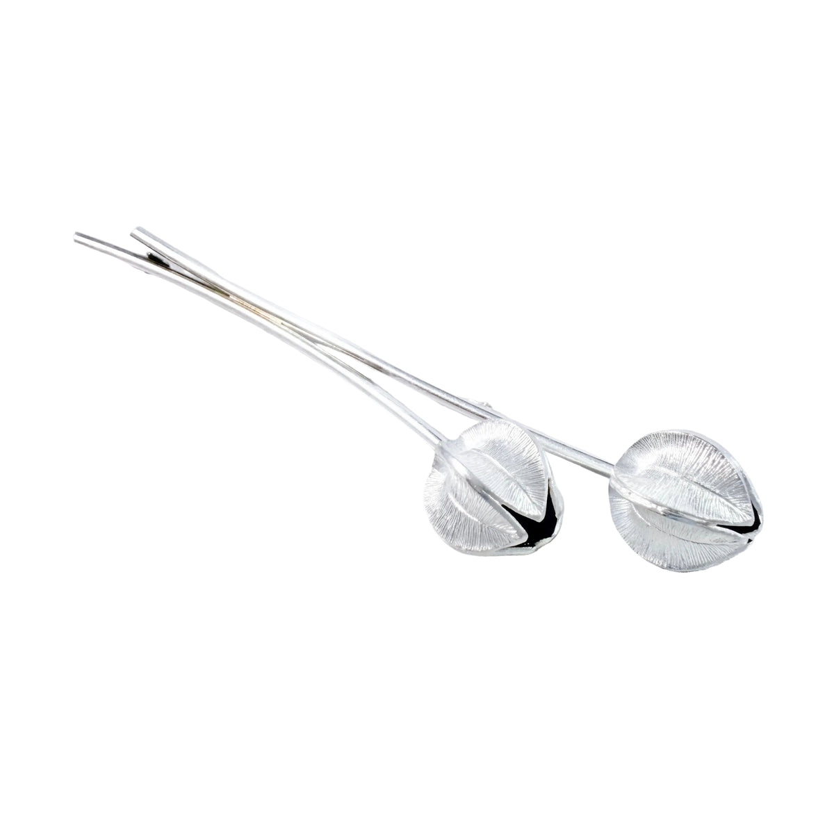 Kalevala Koru, Finland. Large Sterling Silver Snow Flower Brooch.