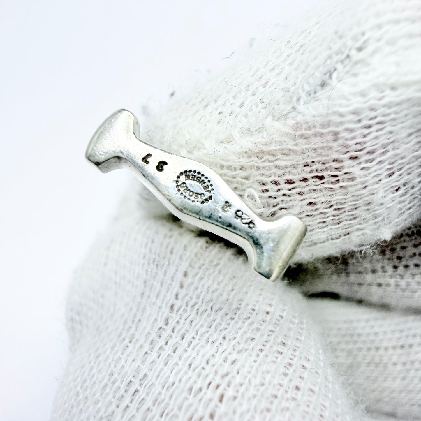 Georg Jensen, Denmark. Vintage Sterling Silver Silversmith Hammer Charm. Deign no: 37