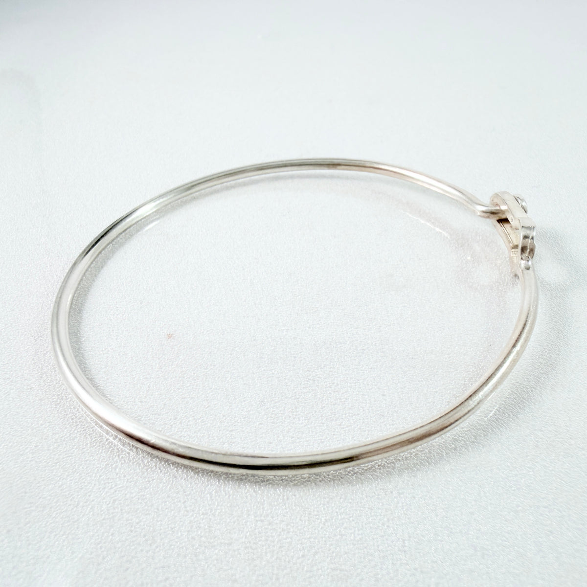 Lancing, Sweden 1987. Vintage Sterling Silver Bangle Bracelet.