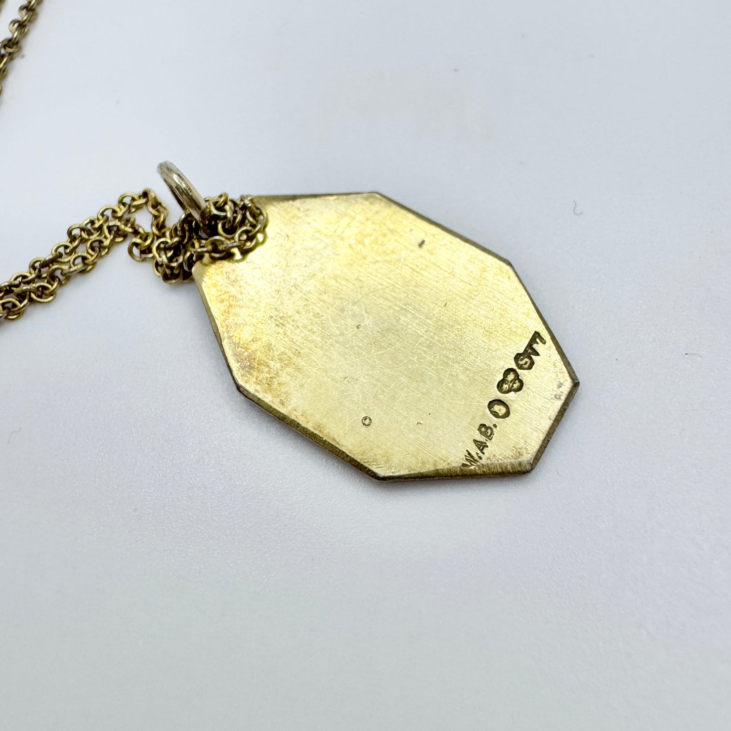 WA Bolin, Sweden 1923. Antique Solid Silver