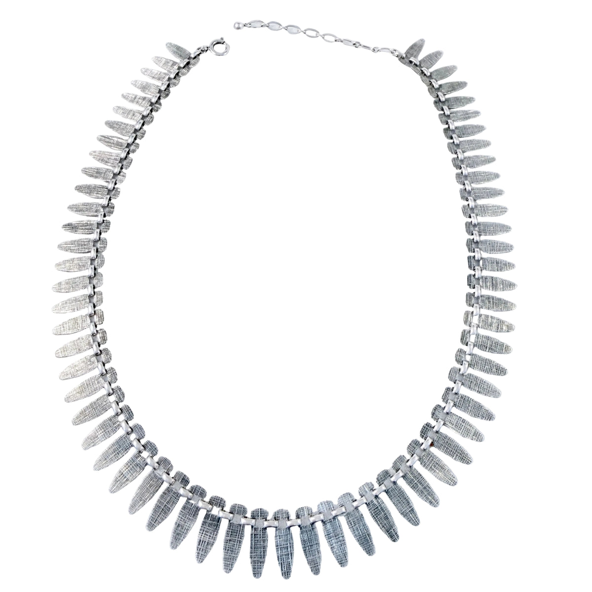 Rodi & Wienenberger, Germany ca 1960. Vintage Solid SIlver Necklace.