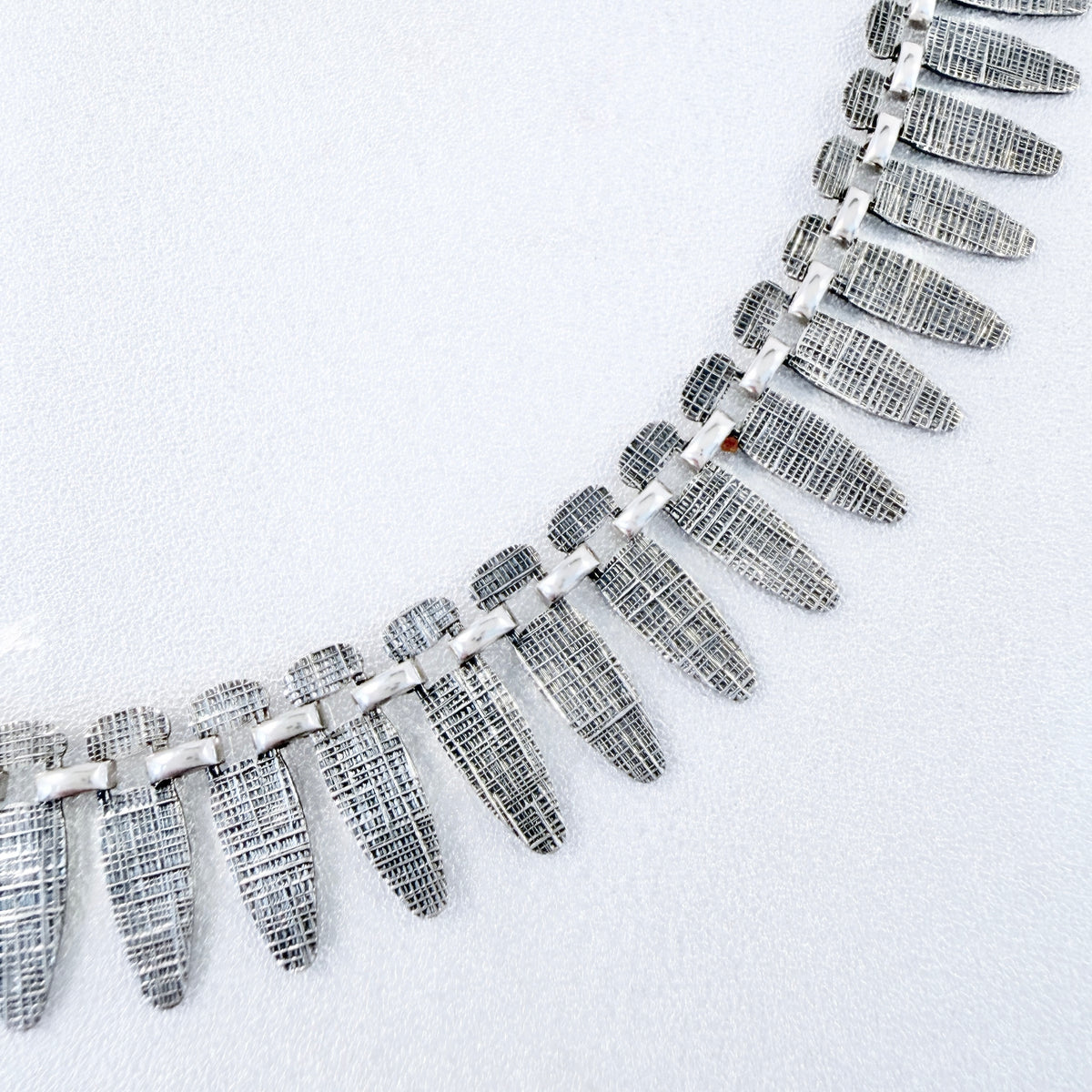 Rodi & Wienenberger, Germany ca 1960. Vintage Solid SIlver Necklace.