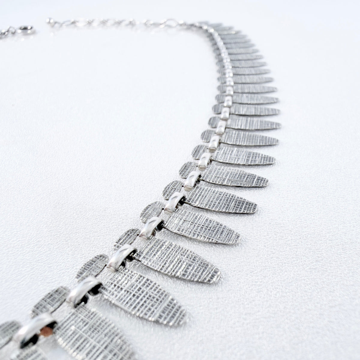 Rodi & Wienenberger, Germany ca 1960. Vintage Solid SIlver Necklace.