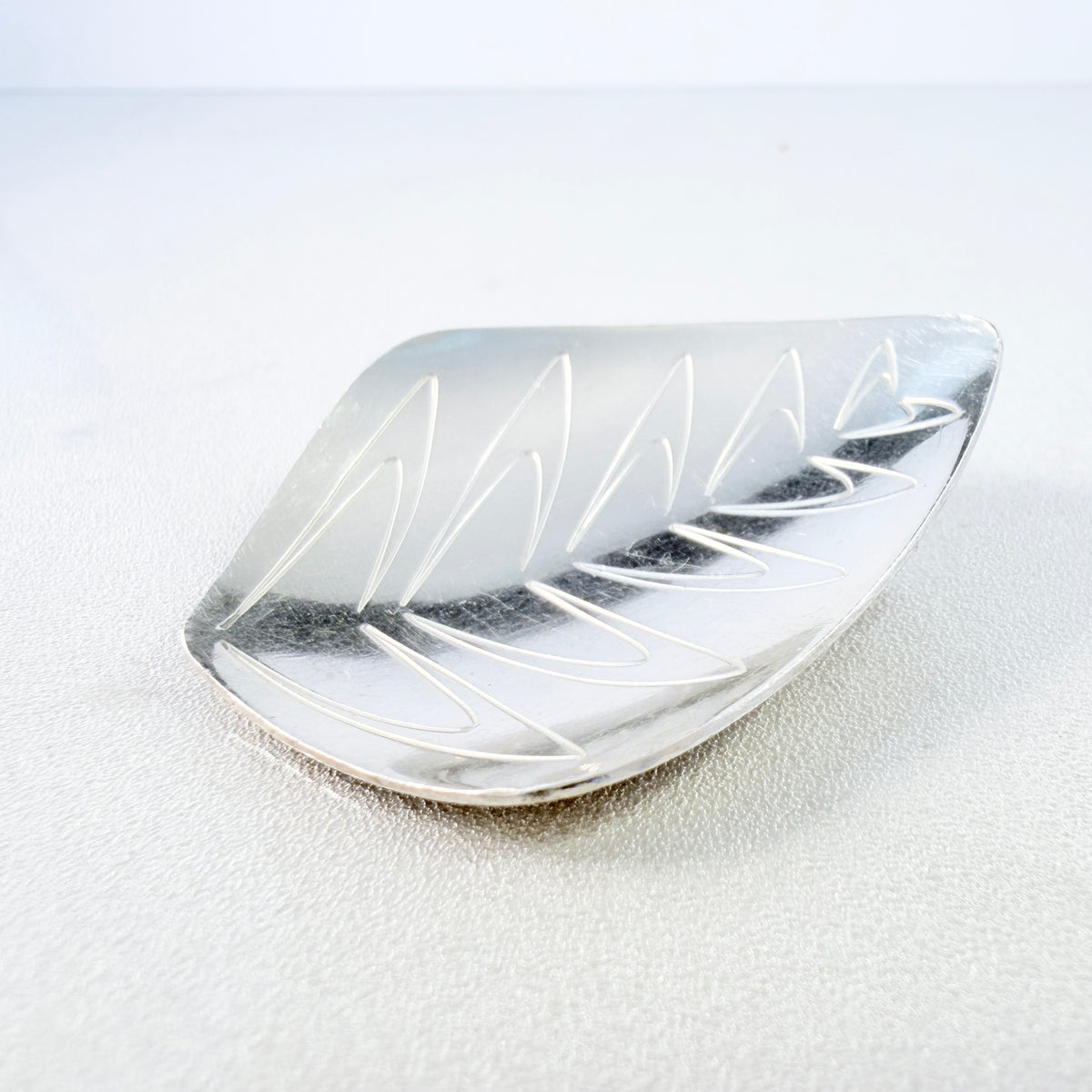 Erik Svane, Sweden 1958. VIntage Sterling Silver Brooch.