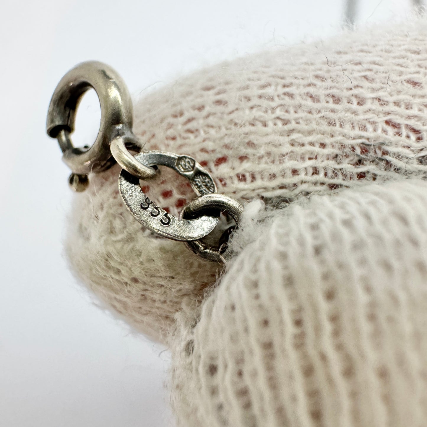 Sweden 1940-50s. Vintage 80 cm / 31 in Solid Silver Chain Necklace.