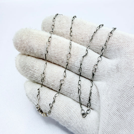 Antique early-mid 1800s Chain Necklace. Pls read description.