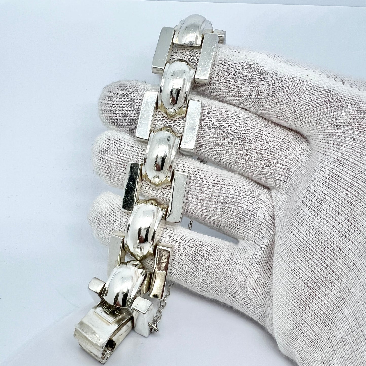 Buddha to Buddha, Chunky 3.7oz Sterling Silver Bracelet.