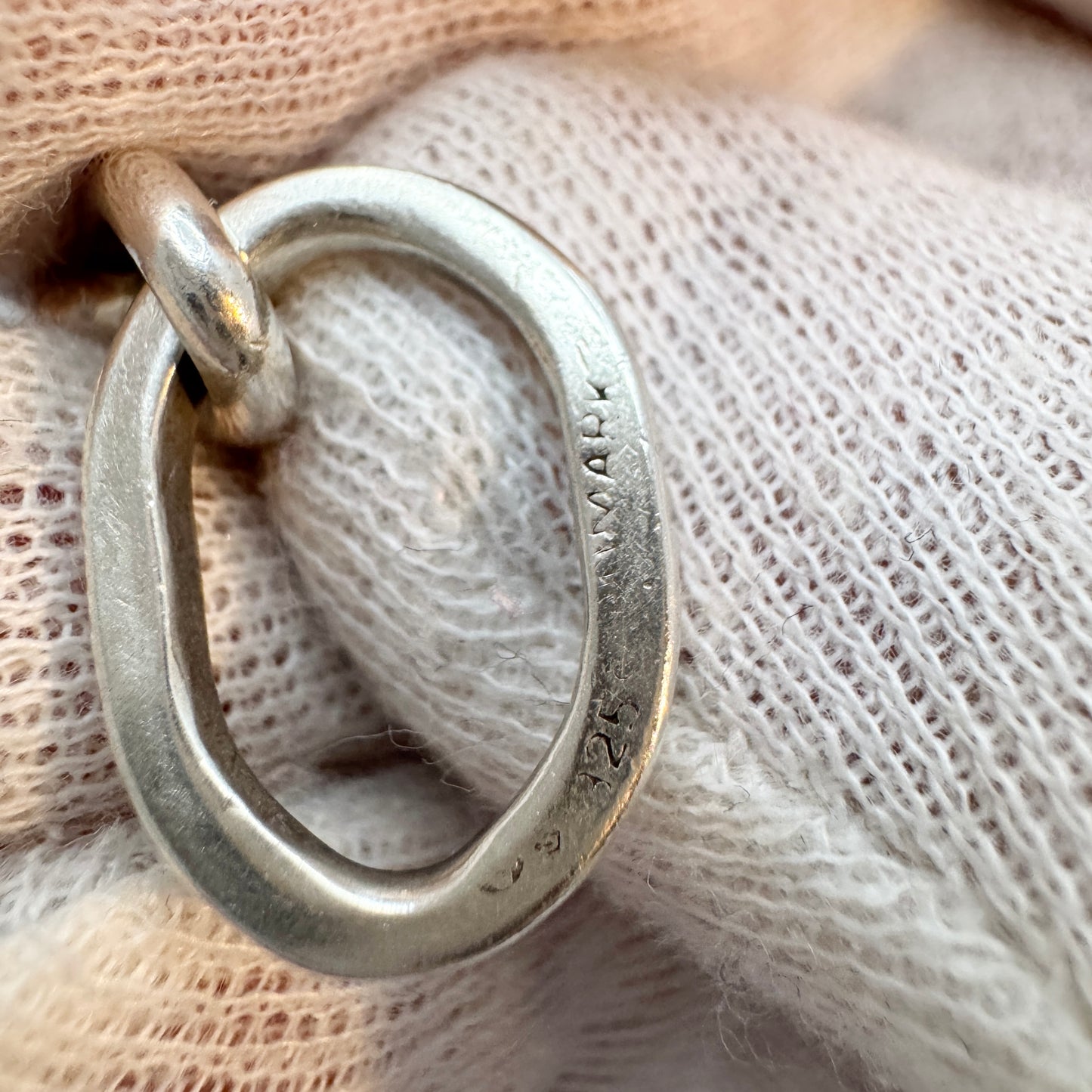 Denmark ca 1960. Vintage Sterling Silver Bracelet.