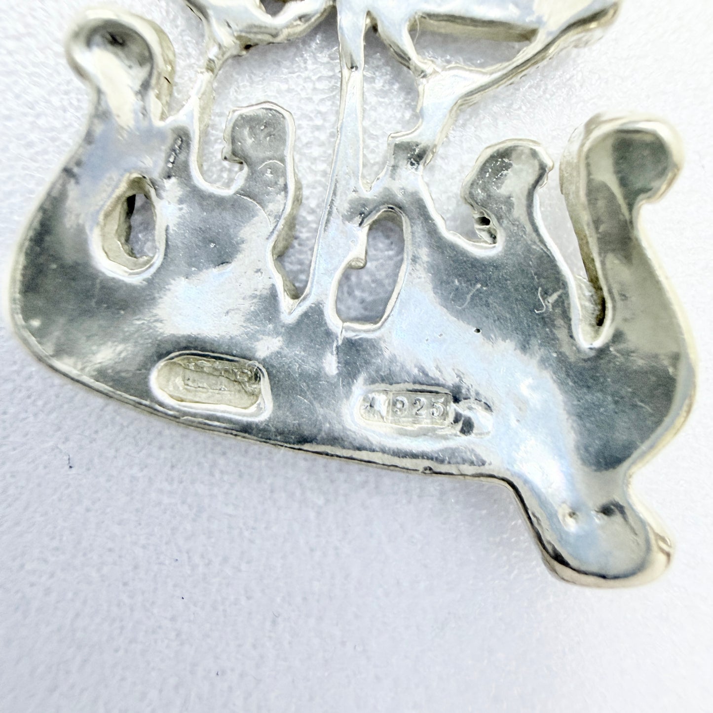 Vintage Scandinavian Viking Ship Pendant.