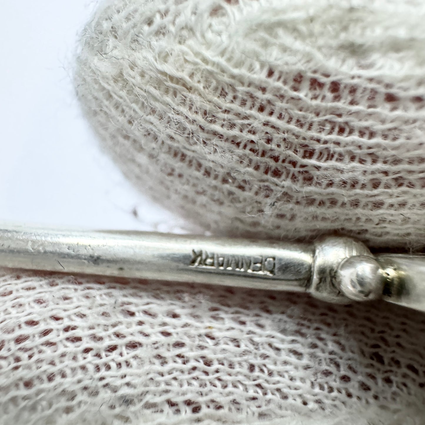 Georg Jensen, Denmark. Vintage Solid Silver Cigarette Holder.