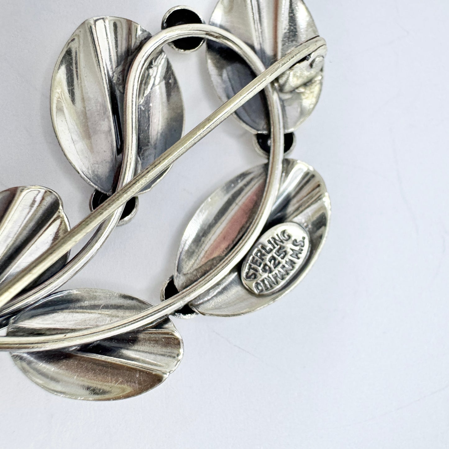 Herman Siersbøl, Denmark ca 1950s. Vintage Sterling Silver Brooch