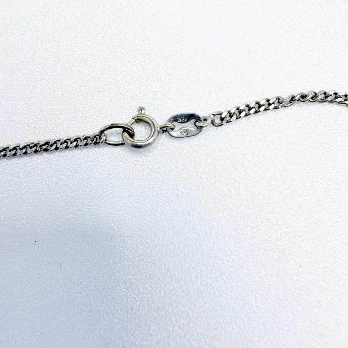Sweden. Vintage 18k Gold Emerald Necklace.