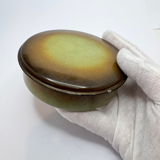 Modern Metallkonst, Sweden ca 1930s. Vintage Bronze Jewelry Box