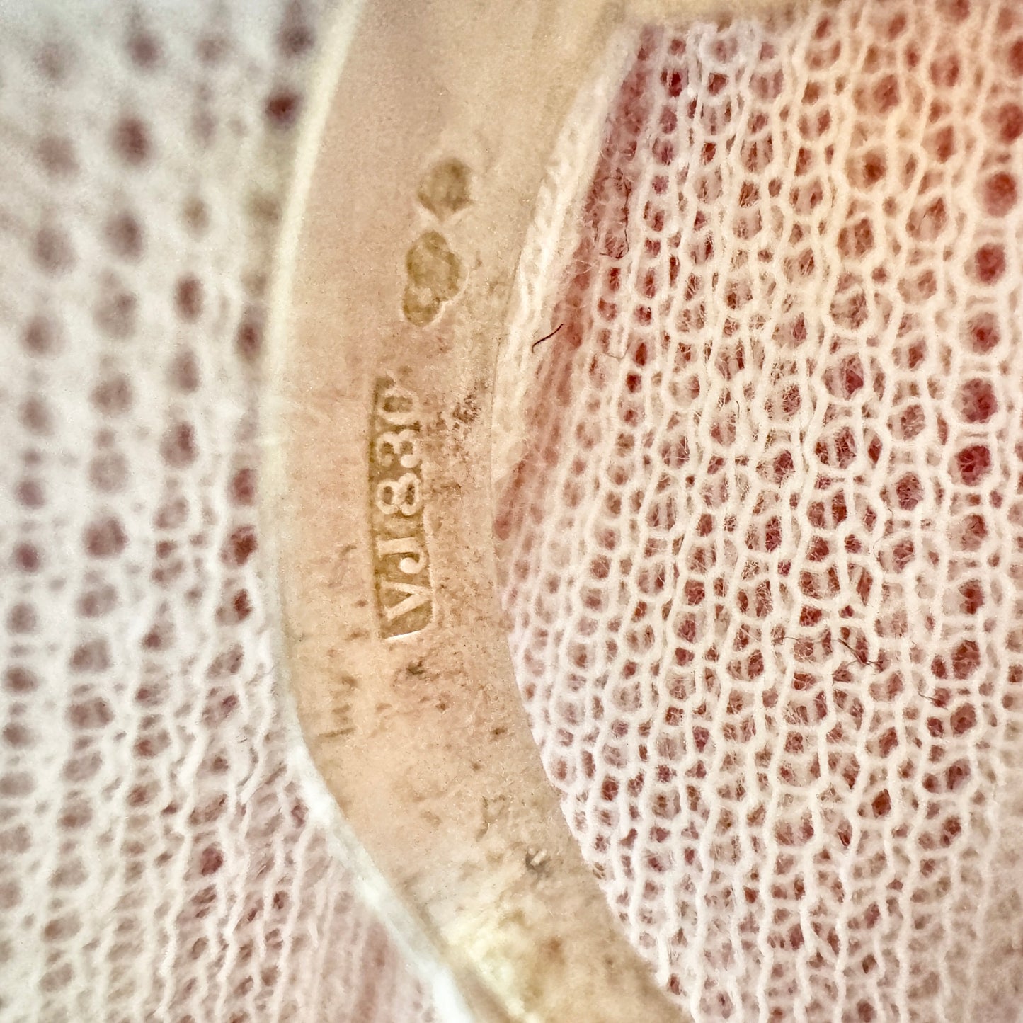 Victor Janson, Sweden. Vintage Solid Silver Amber Ring.