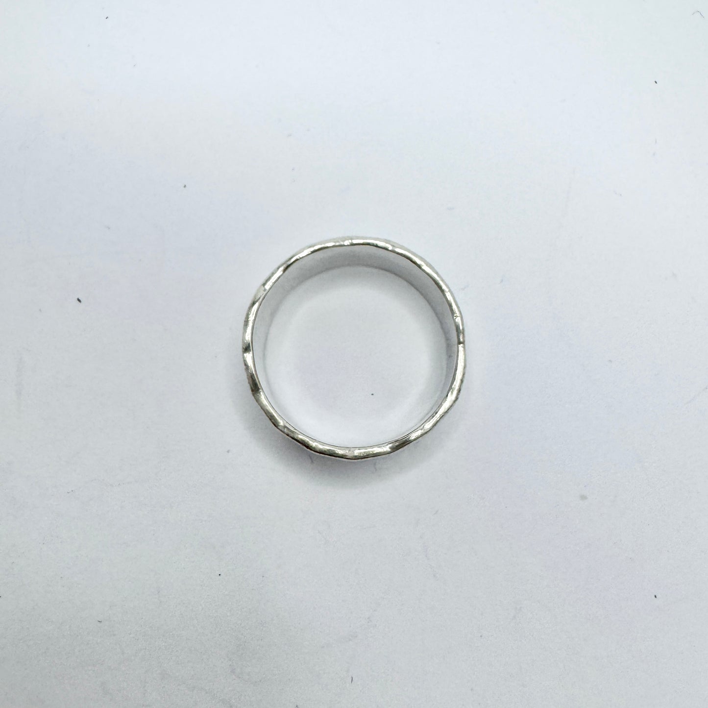Silversmedjan på Hven, Sweden. Sterling Silver Ring Band.