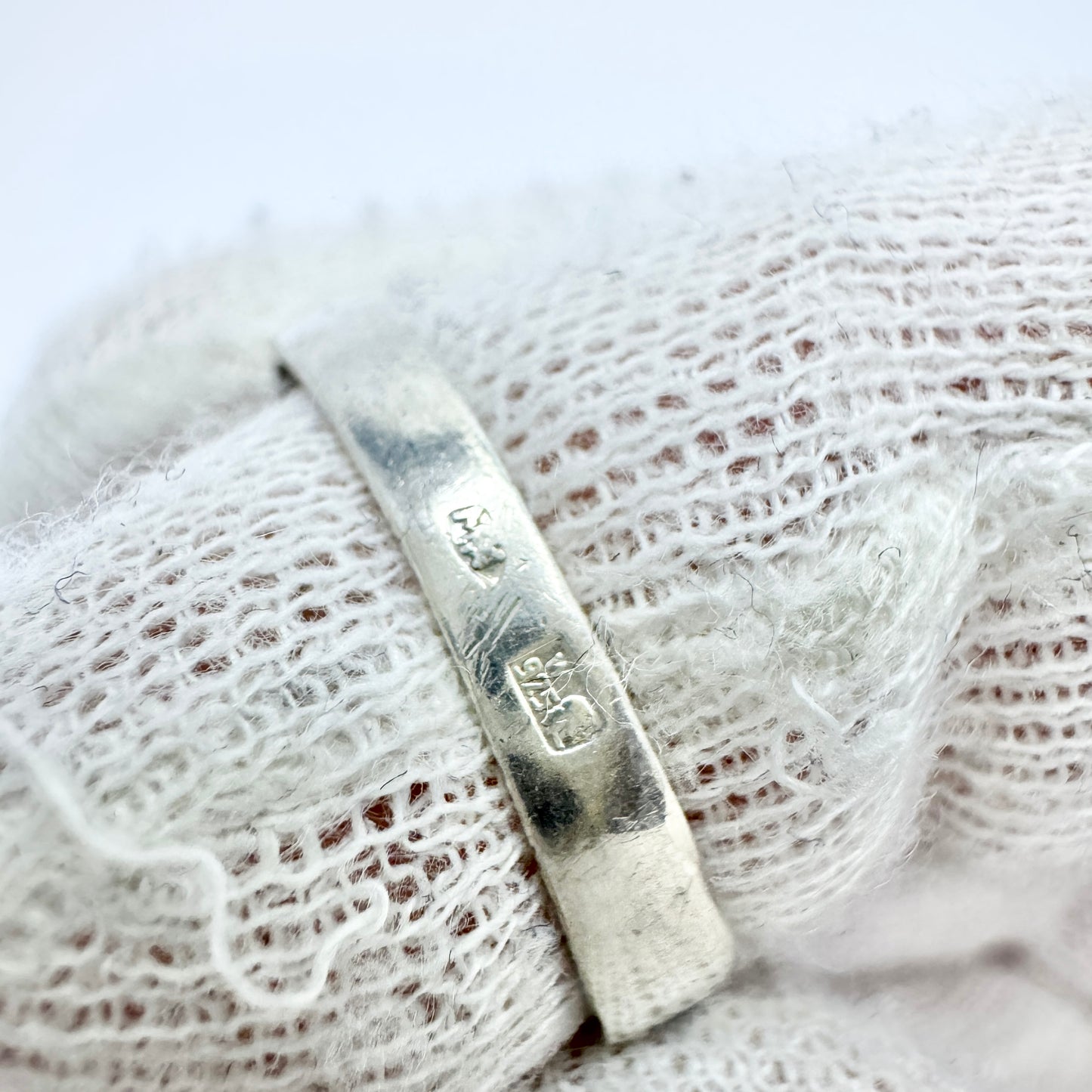 Poland. Vintage Sterling Silver Unisex Signet Ring. JL