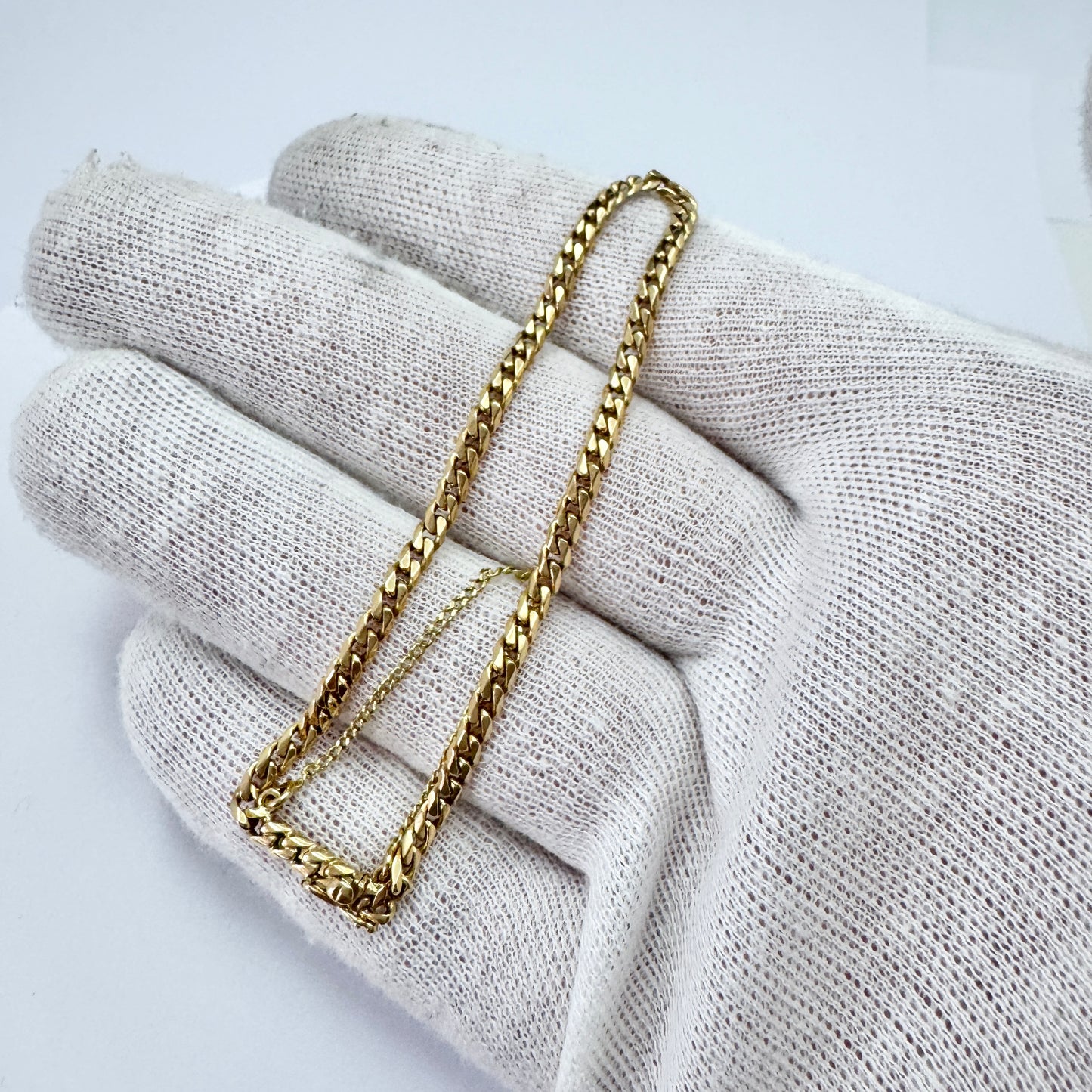 G Dahlgren, Sweden year 1920. Antique 18k Gold Bracelet.