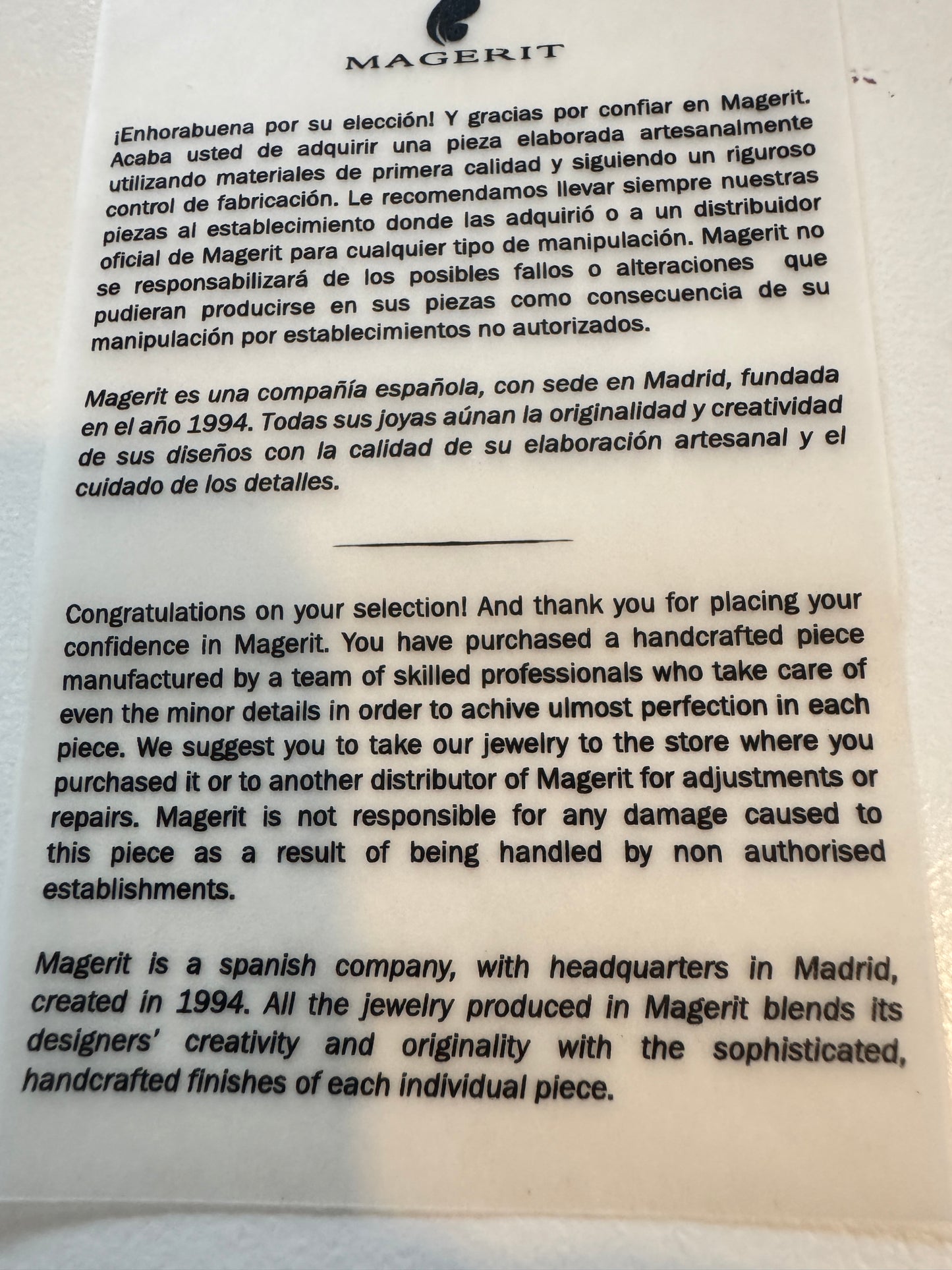 Magerit, Madrid, Spain. 18k Gold Sterling Silver Sapphire Puma Ring.