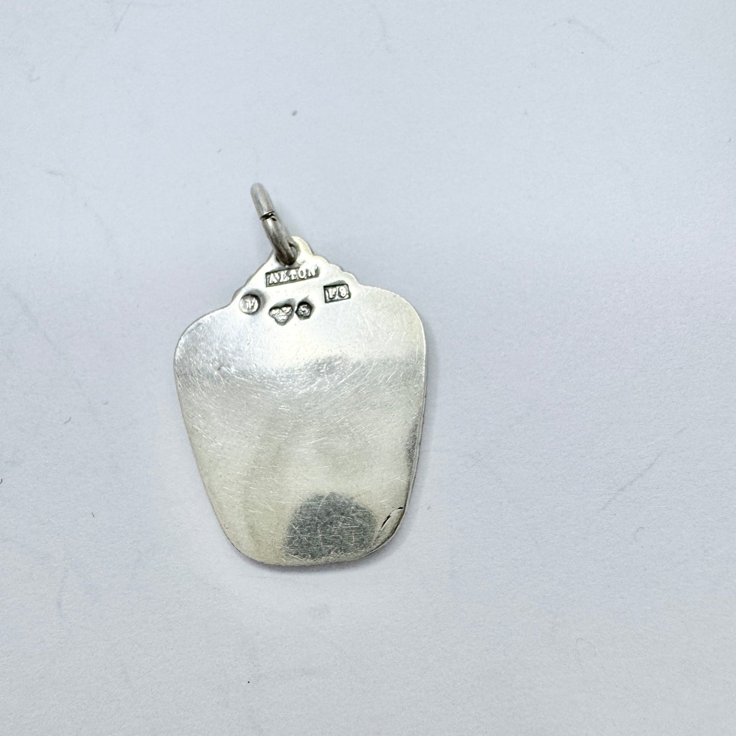 Alton, Sweden 1956. Vintage Sterling Silver Zodiac Leo Pendant / Charm