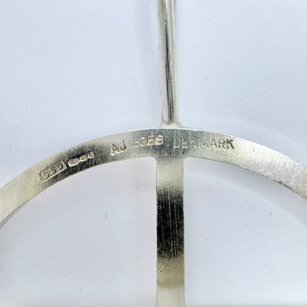 Arne Johansen, Denmark. Large Vintage Sterling Silver Pendant.
