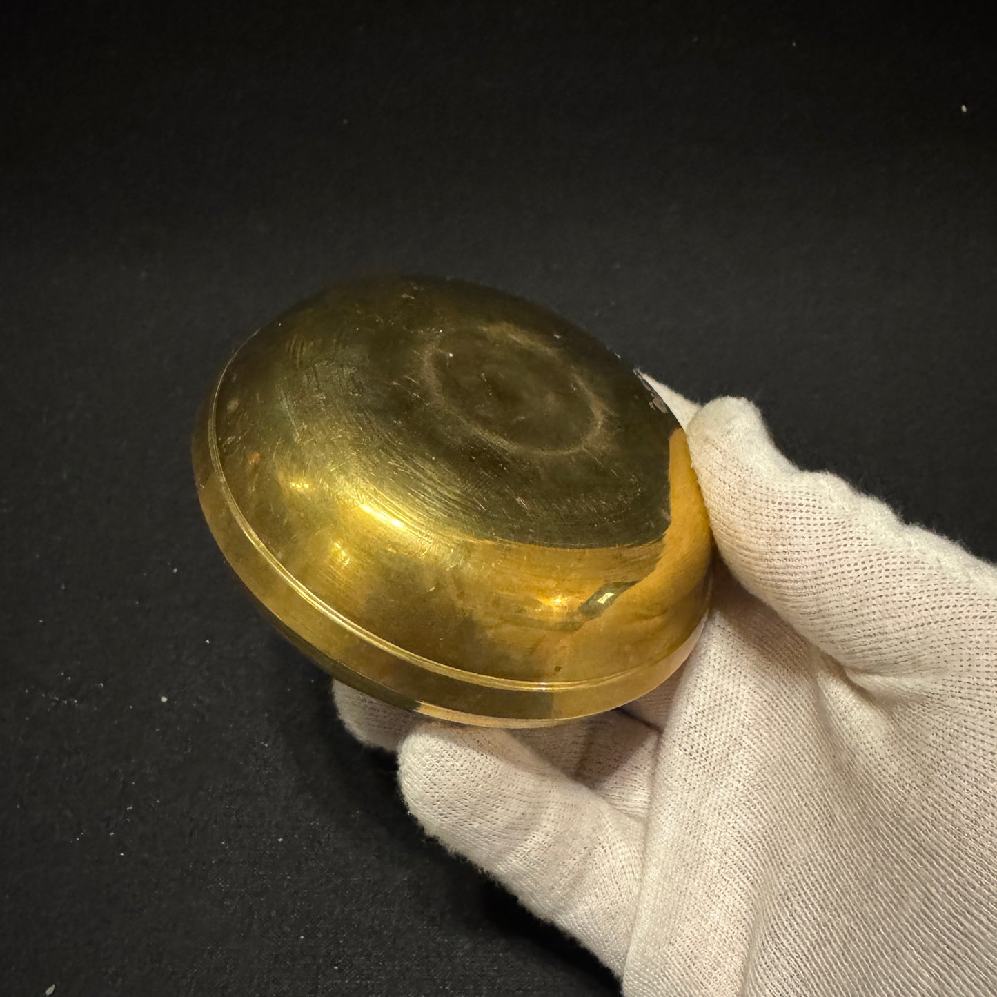 Antique ca 1900. Brass Travel Candle Holders.