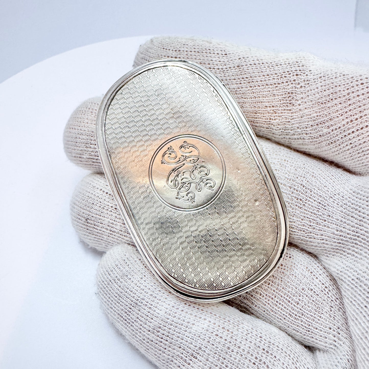 William Summers. London 1874, Victorian Sterling Silver Vesta Case. Rare.