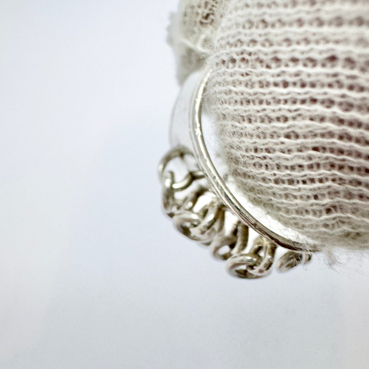 Juhls Kautokeino, Norway Vintage Sterling Silver Traditional Sami Laplander Ring