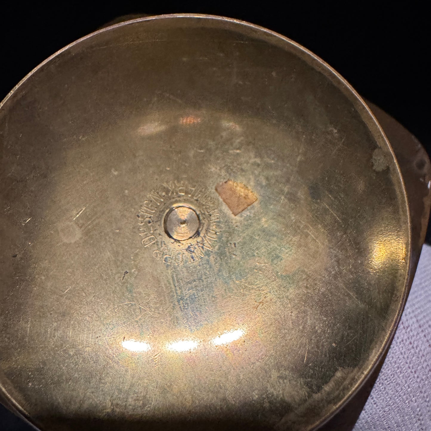 Dantorp Design, Denmark. Vintage 1960-70s Mid-century Brass Candlesticks.