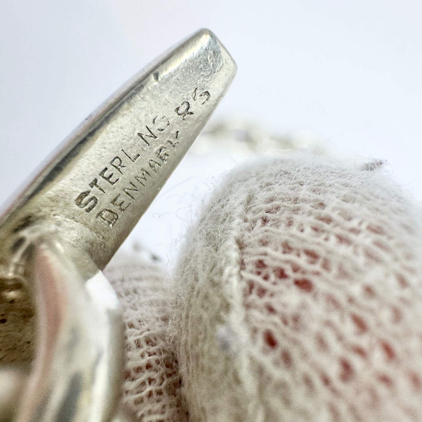 Randers Solvvarefabrik, Denmark. Vintage 1960-70s Sterling Silver Bracelet.