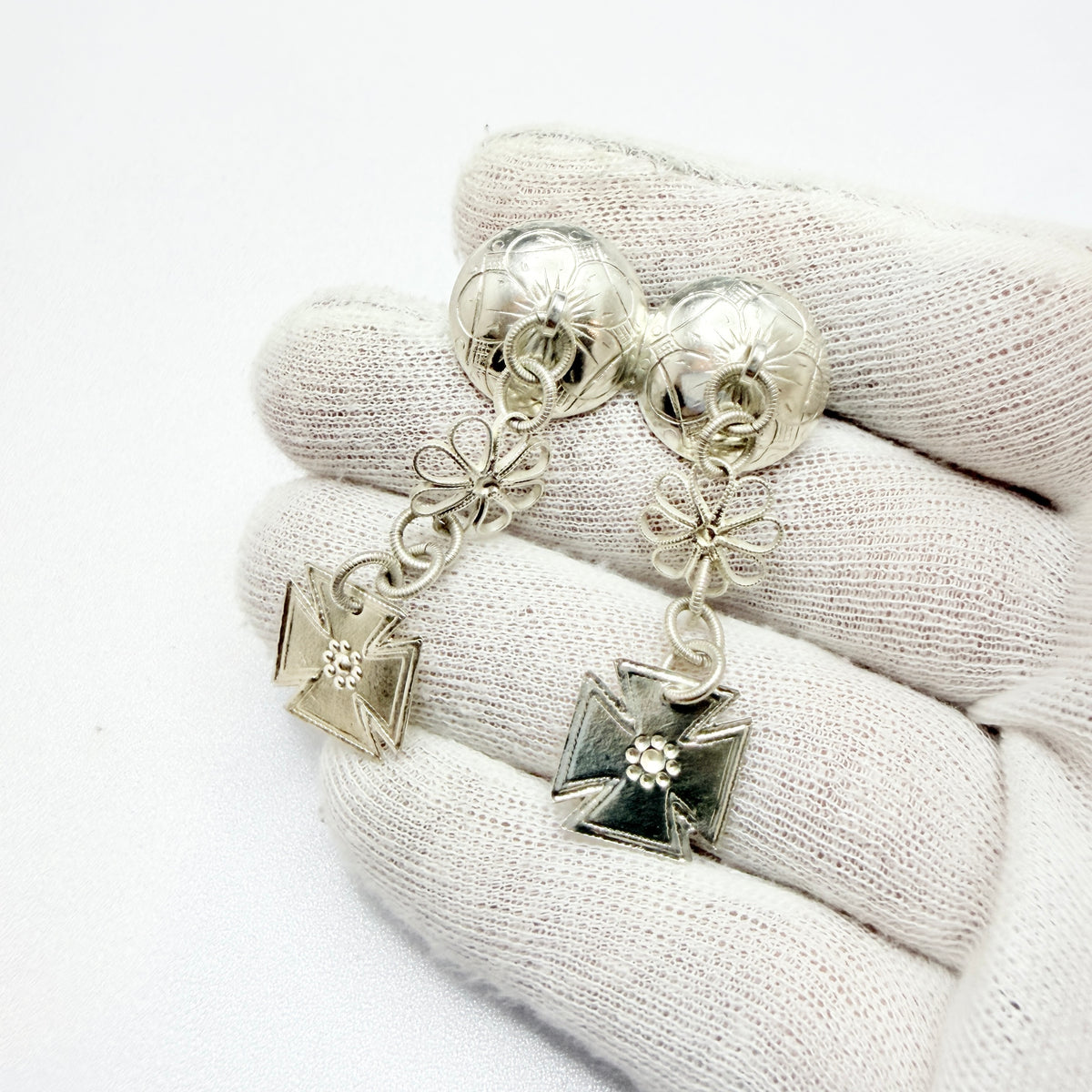 Norway. Vintage 830 Silver Traditional Costume Bunad's Brooch.