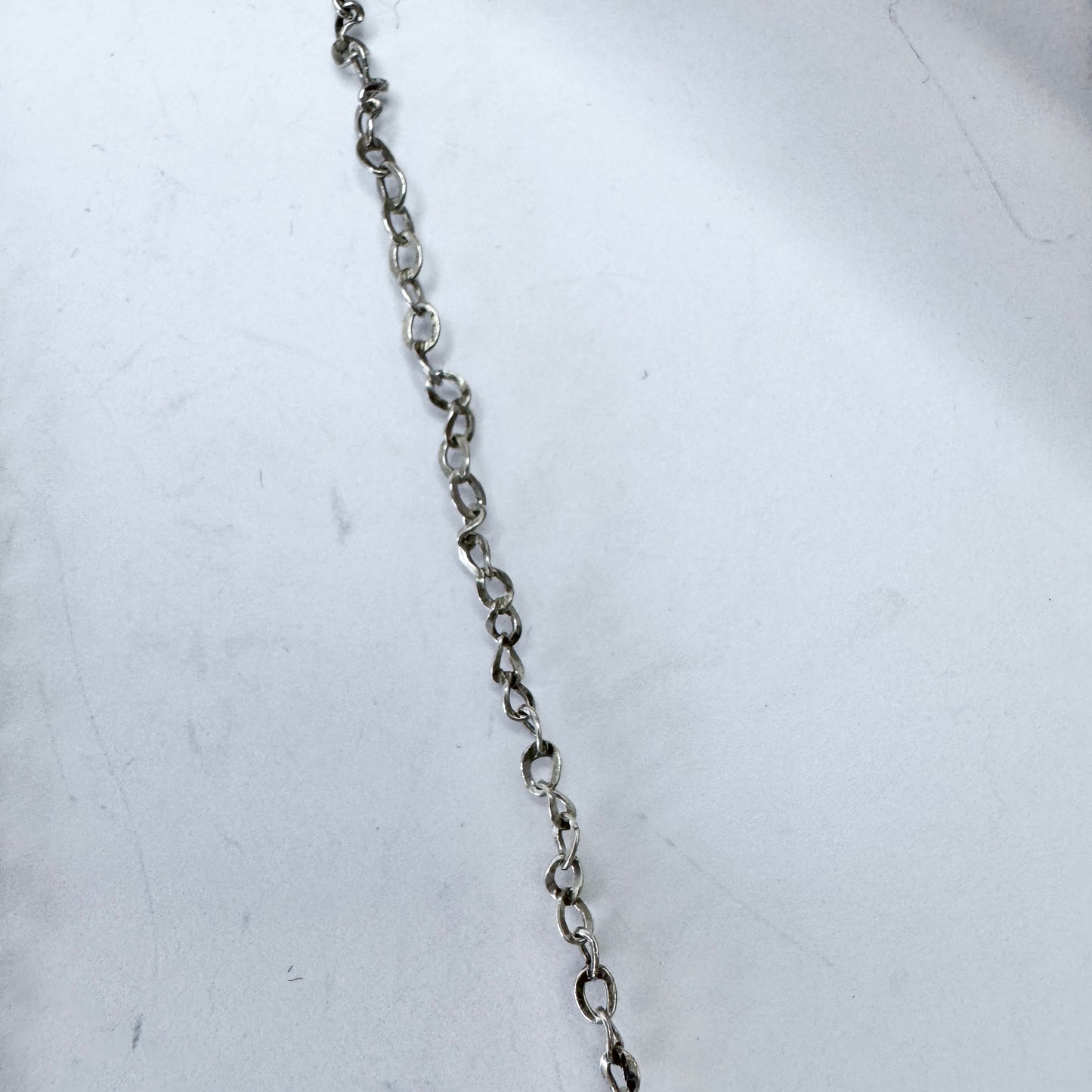 Sweden early 1900s. Antique 52 inch Watch Chain. Pls read description.