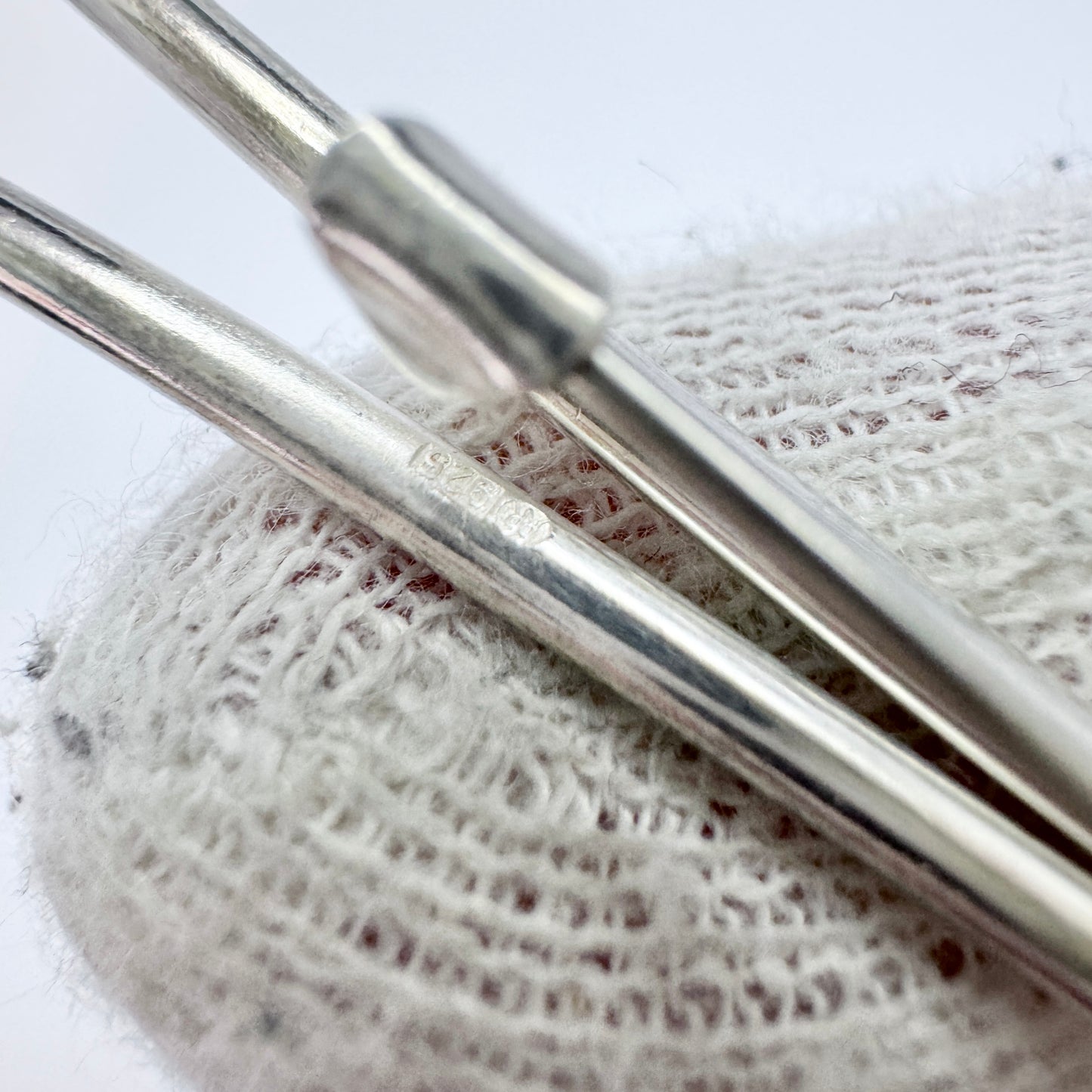 Kalevala Koru, Finland. Large Sterling Silver Snow Flower Brooch.