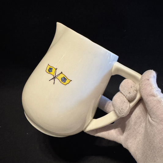 Gustavsberg Sweden c 1930s Vintage Art Deco Porcelain Water Pitcher.