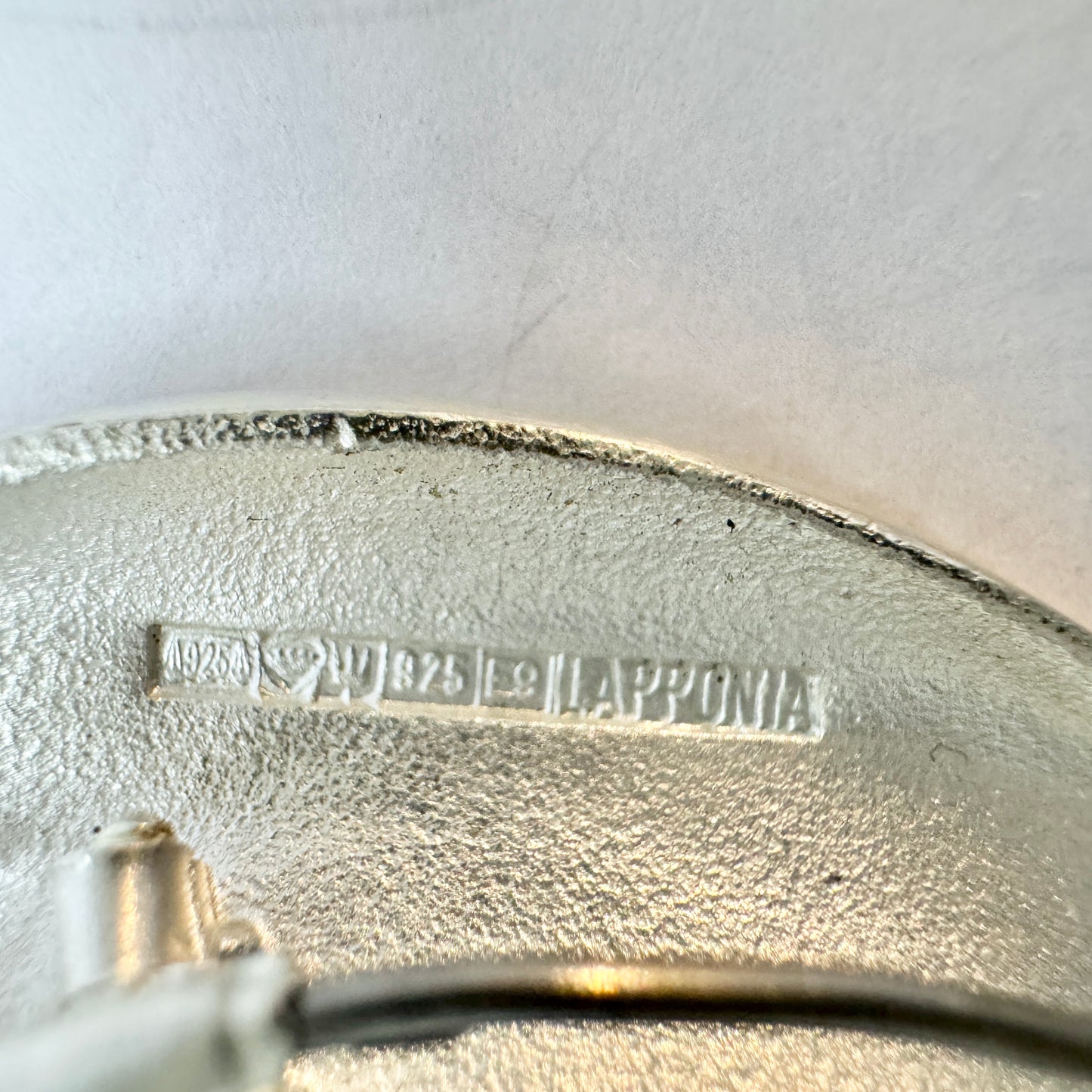 Pekka Hirvonen for Lapponia, Finland. Sterling Silver Pendant Necklace. Design: Heartbeat.