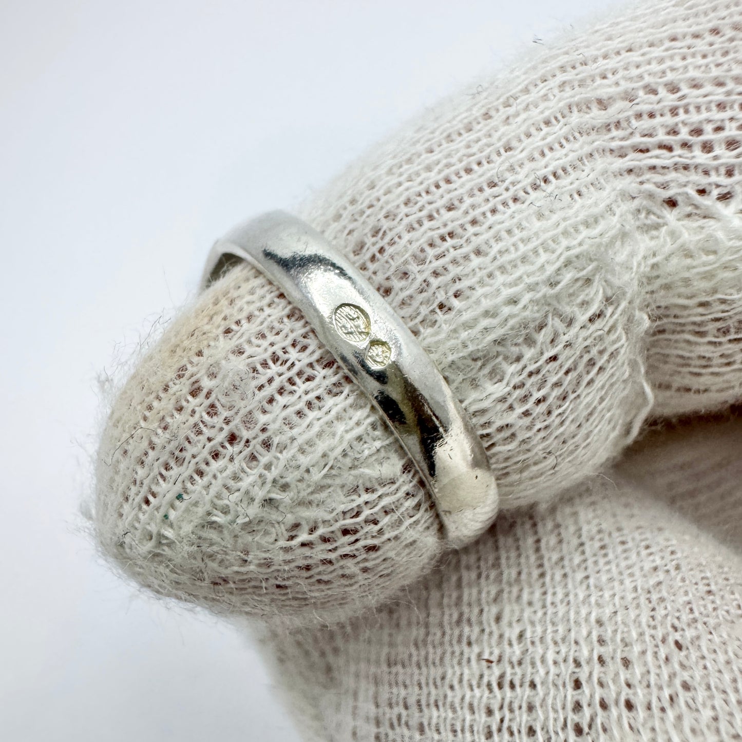 Vintage c 1950. Vintage Sterling Silver Signet Ring.