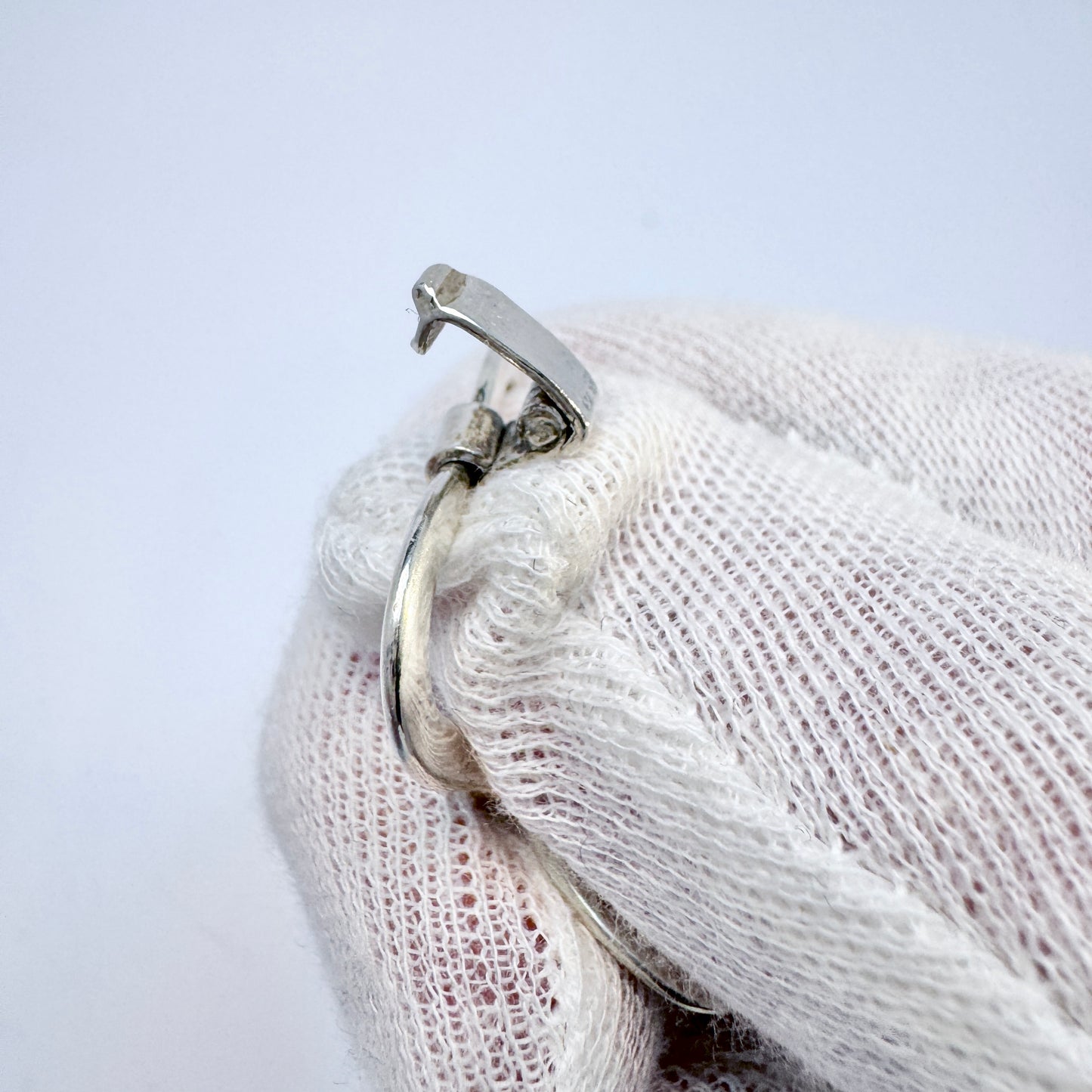 Società' Aretina Oreficerie, Arezzo, Italy. Vintage Sterling Silver Bracelet.