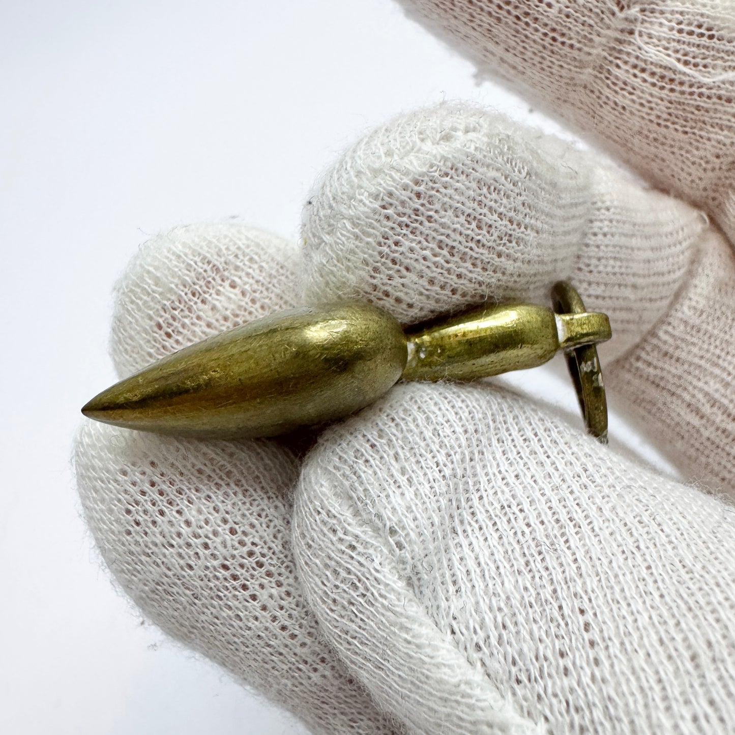 Antique Bronze Flaming Heart Pendant.