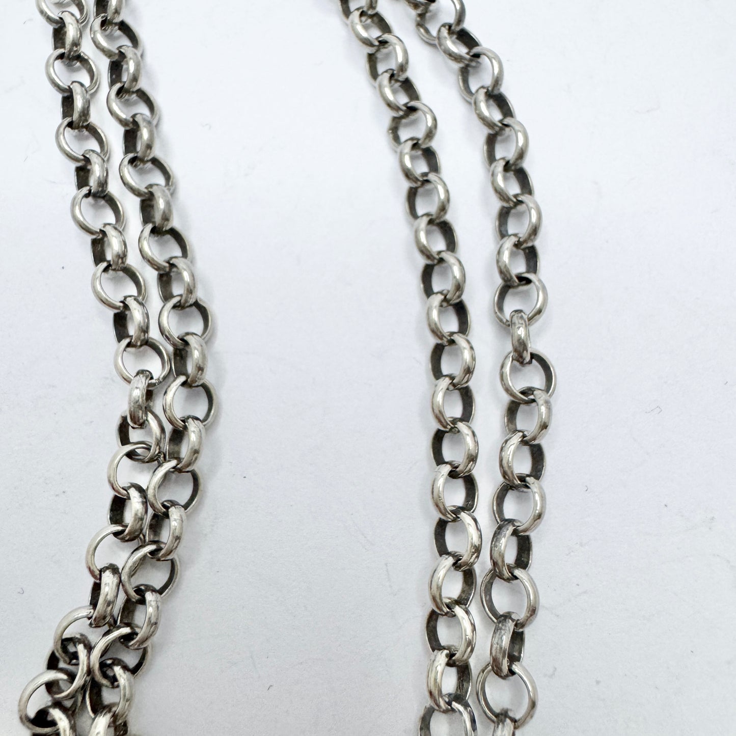 Kalevala Koru, Finland. Vintage Sterling Silver Pendant Necklace