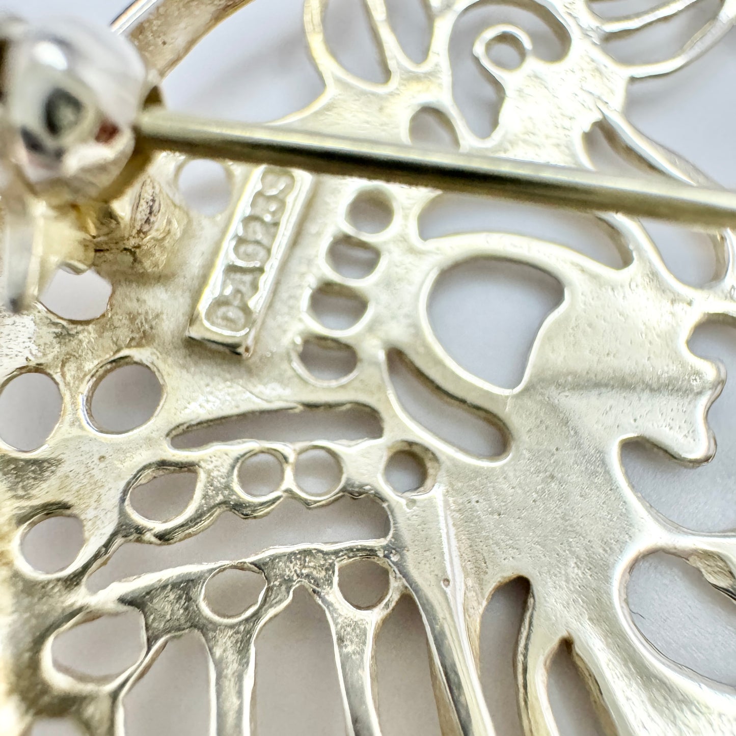 David-Andersen, Norway. Vintage Sterling Silver Brooch.