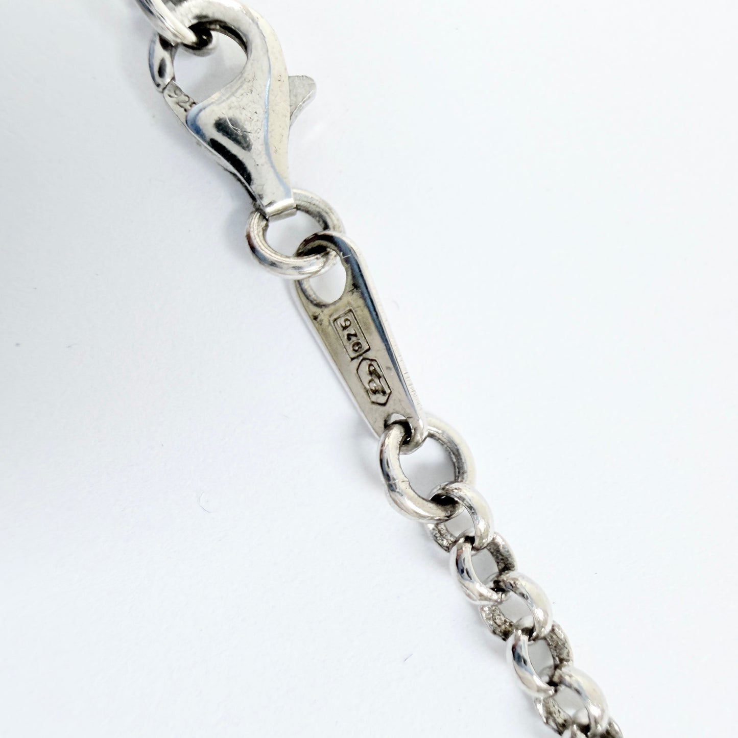 Liisa Vitali for Kultakeskus, Finland Vintage Sterling Silver Necklace