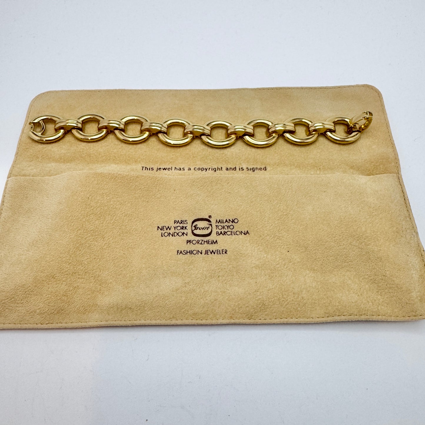 Grossé Germany. Pre-owned Costume Jewelry Bracelet.