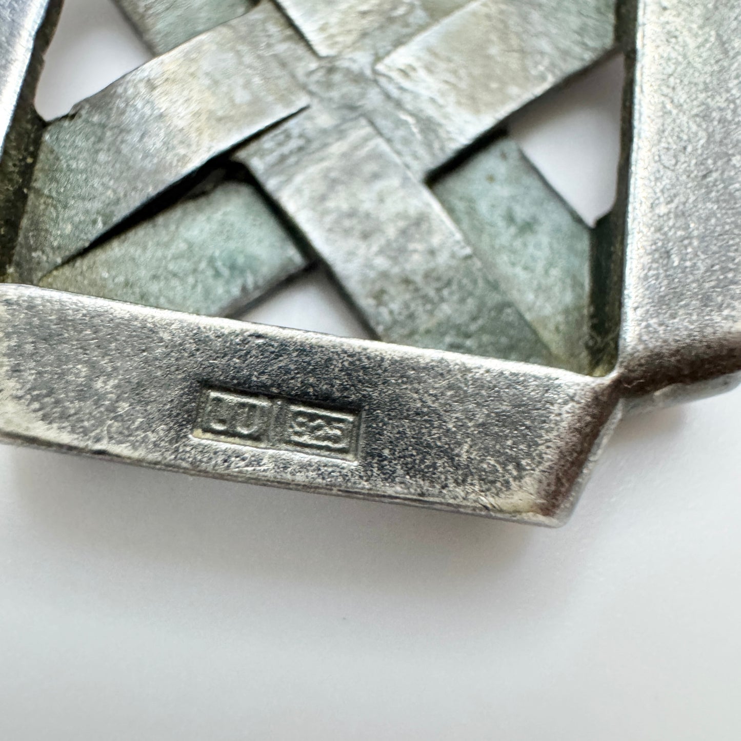 LU, Finland. Vintage Sterling Silver Pendant.