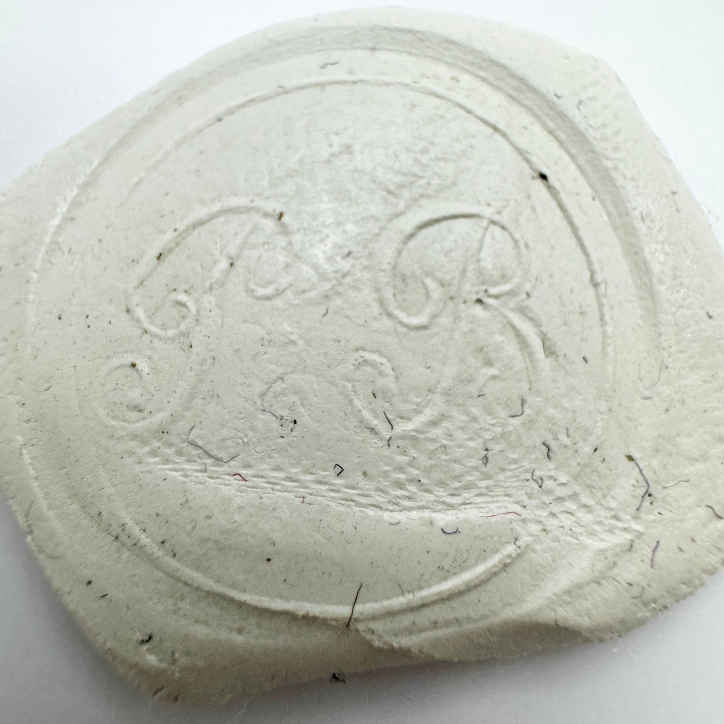 Vintage c 1930s Bakelite Wax Seal Stamp "JB"